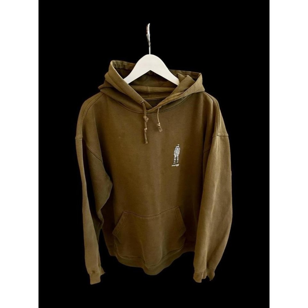 Charlie Kaufman 2002‎ Adaptation Film Crew Hoodie Sz Large/XL Faded Tan
